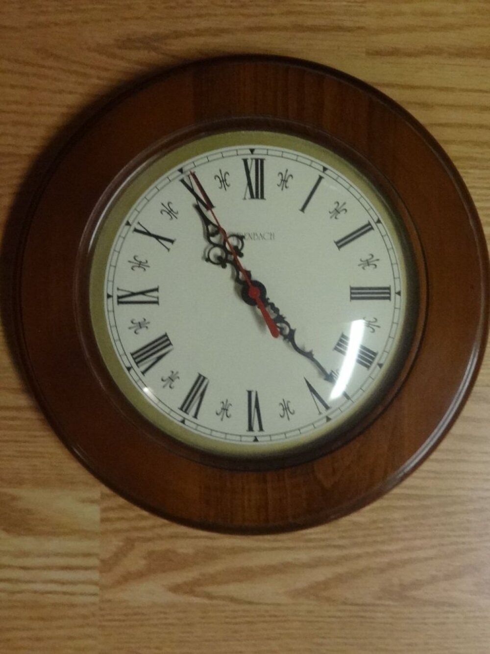 Collectable Solid Wood Eisenbach Clock
